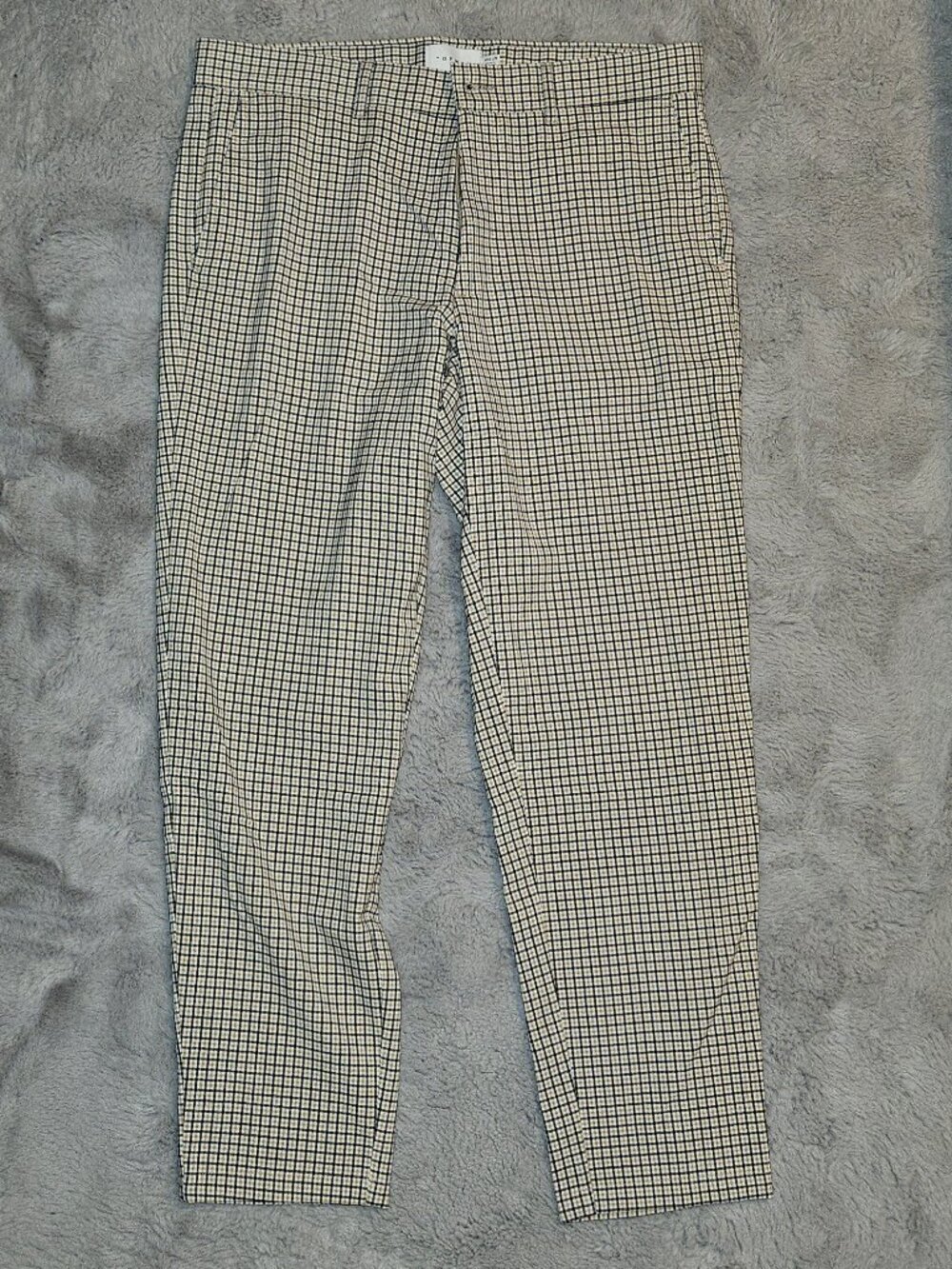 Topman lightweight checked slacks